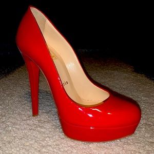 Christian Louboutin Red Patent Pumps